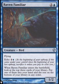 Familier corbeau - The List
