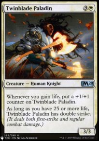 Paladine jumelame - The List