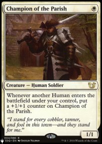 Champion of the Parish - The List