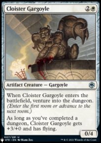 Gargouille du clotre - The List