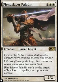 Paladin tueur de perfides - The List