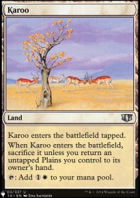 Karroo - The List