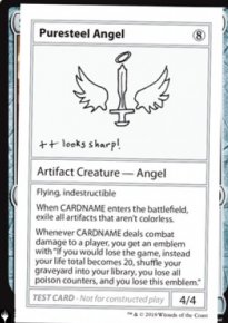 Puresteel Angel - The List