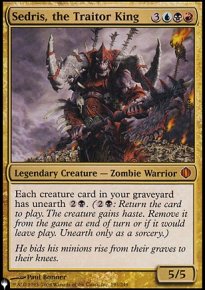 Sedris, le Roi tratre - The List