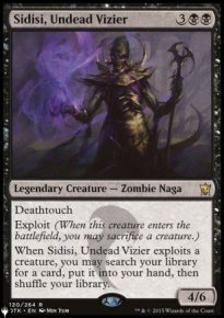 Sidisi, vizir morte-vivante - The List