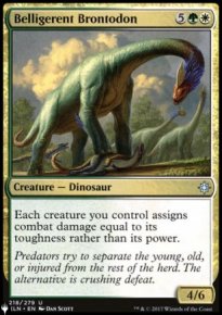 Brontodonte belligrant - The List