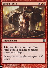 Blood Rites - The List