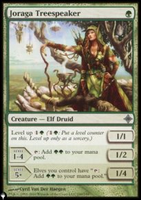 Joraga Treespeaker - The List