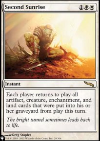 Deuxime aurore - The List
