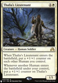 Thalia's Lieutenant - The List