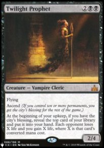 Prophtesse du crpuscule - The List