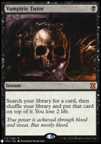 Vampiric Tutor - The List