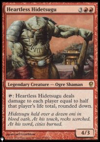 Hidetsugu le malfaisant - The List