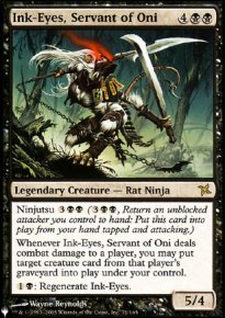 Yeux d'encre, servante des oni - The List