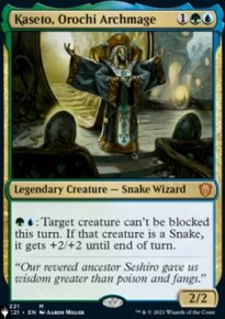 Kaseto, archimage orochi - The List