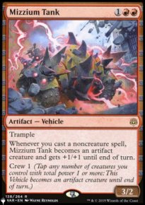 Char de mizzium - The List