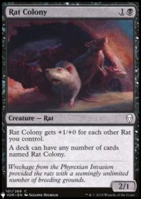 Niche de rats - The List