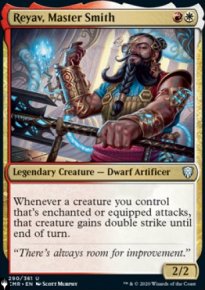 Reyav, maitre-forgeur - The List