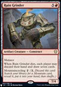 Broyeur de ruines - The List