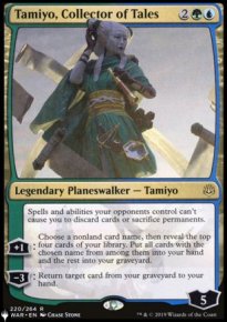 Tamiyo, collectionneuse de rcits - The List