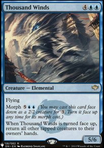 Mille vents - The List
