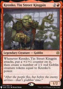 Krenko, baron de la rue d'tain - The List