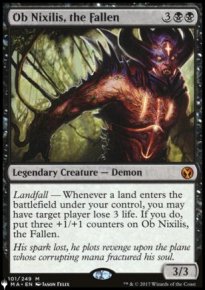 Ob Nixilis, le Dchu - The List