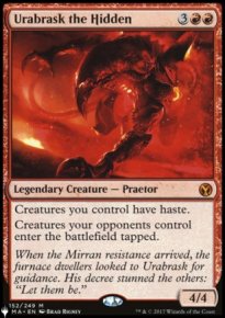 Urabrask, le Secret - The List