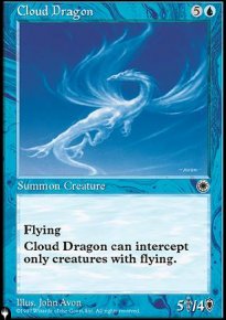 Dragon des nuages - The List