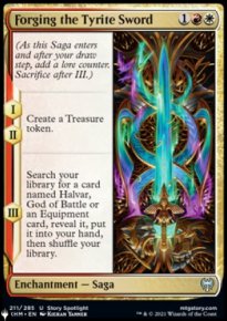 Forger l'pe de tyrite - The List