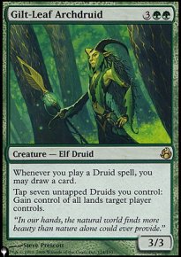 Gilt-Leaf Archdruid - The List