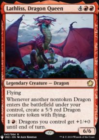 Lathliss, reine des dragons - The List