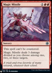 Projectile magique - The List