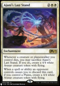 Ajani's Last Stand - The List