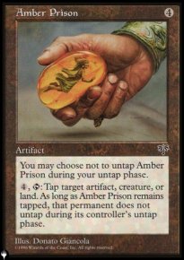 Prison d'ambre - The List