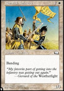 Infanterie bnaliane - The List