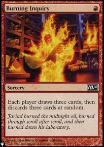 Burning Inquiry - The List