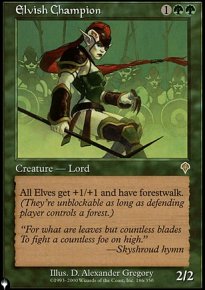 Championne elfe // Champion elfe - The List