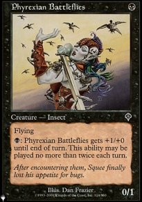 Phyrexian Battleflies - The List