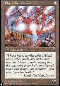 Marcheur phyrexian - The List