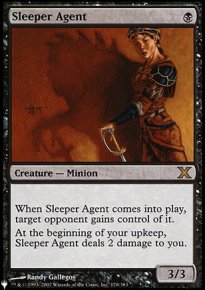 Agent en sommeil - The List
