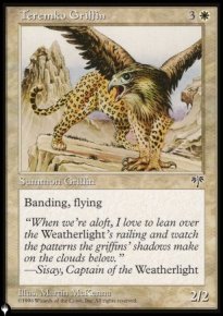 Griffon de la Trmko - The List