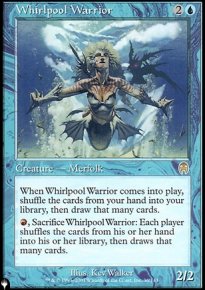 Whirlpool Warrior - The List