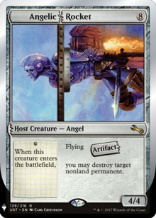 Angelic Rocket - The List