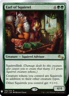 Earl of Squirrel - The List