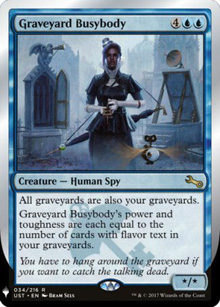Graveyard Busybody - The List