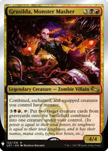 Grusilda, Monster Masher - The List