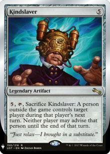 Kindslaver - The List