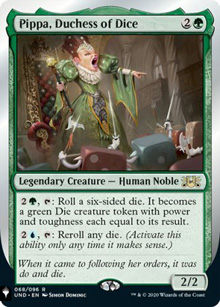 Pippa, Duchess of Dice - The List