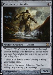 Colossus of Sardia - The List